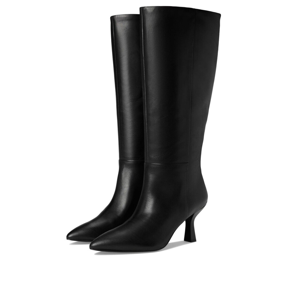 Madewell Women's the Justine Knee Boot with Extended Calf True Black Size 10